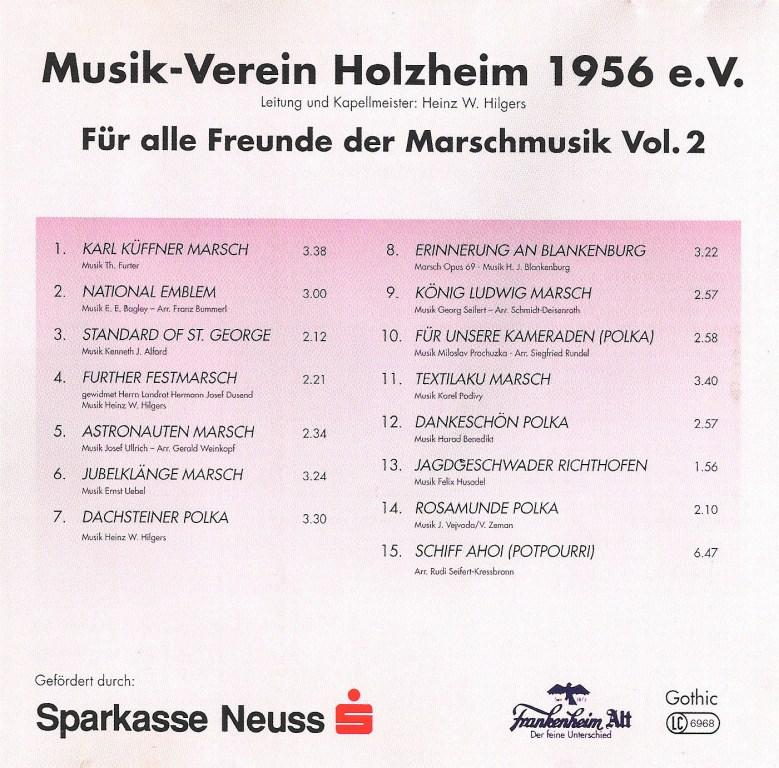 Holzheim CD 2 Web Titel